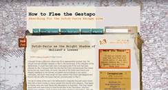 Desktop Screenshot of dutchparisblog.com